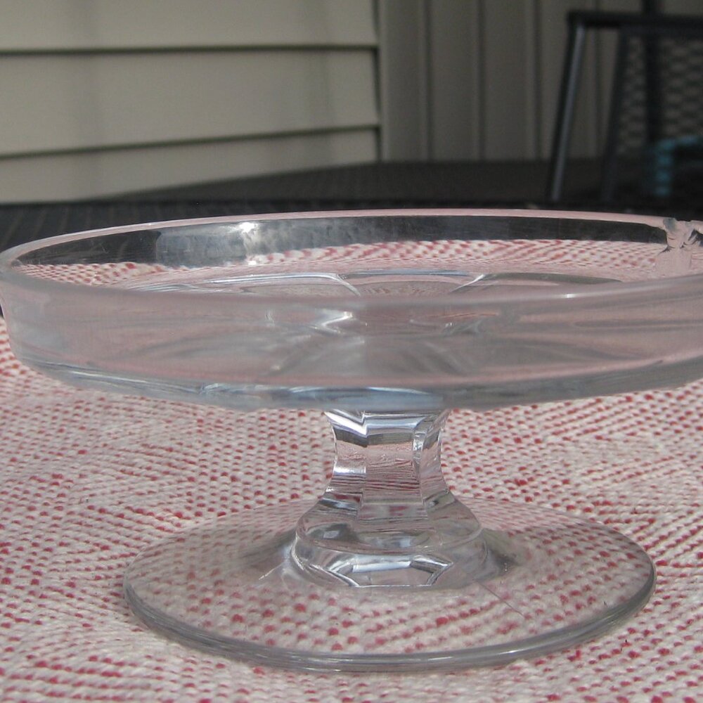 Charming Glass Compote Centerpiece